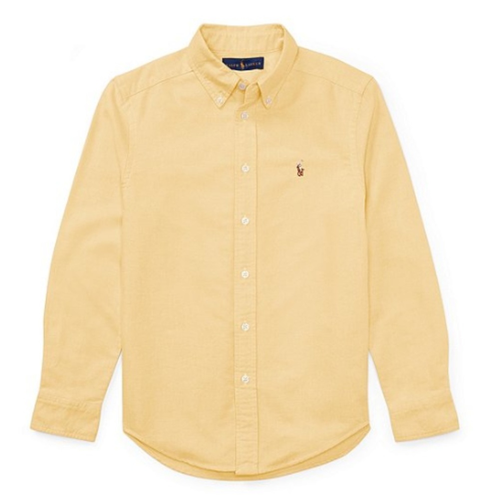 Yellow Ralph Lauren Women's Button Down